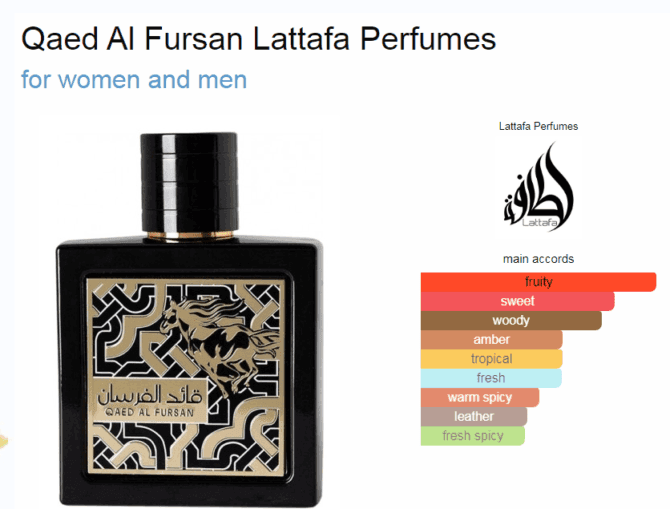 Lattafa Qaed Al Fursan EDP
