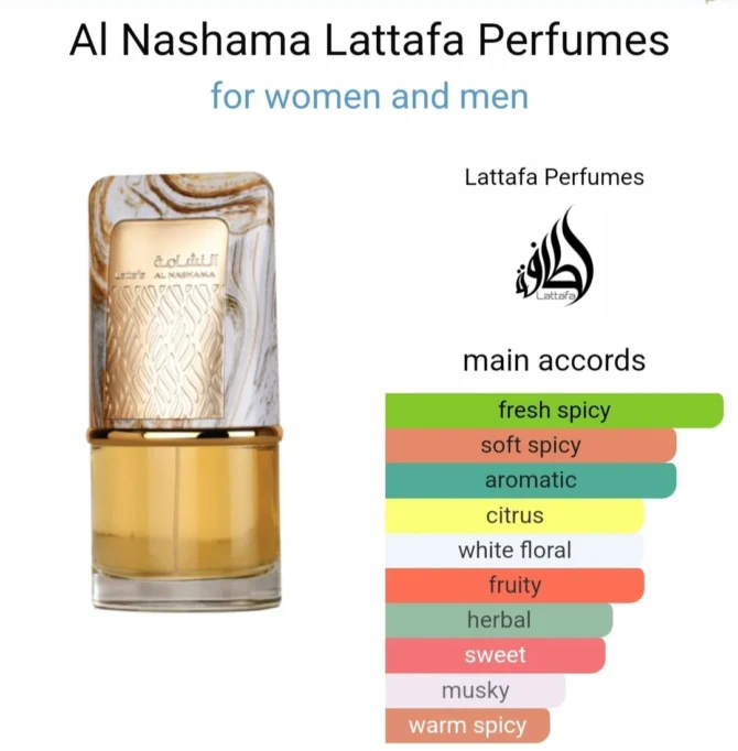 Lattafa Al Nashama EDP 10 ml with Original Bottle